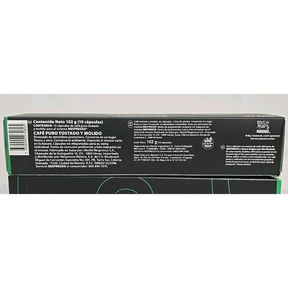 Nespresso Vertuo Capsules Samra Origins By The Weeknd Togetherness Blend 4-PACK - Picture 3 of 6